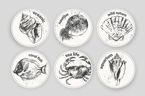 Download Sea Life Logo Set - Logo Collection