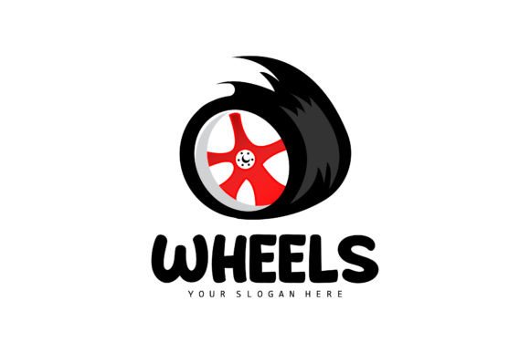 Download Tire Wheel Logo, Automotive Parts Vector - Logo Collection