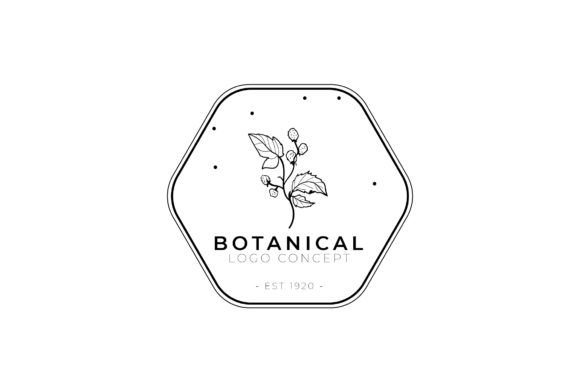 Download Minimal Line Art Vine Retro Logo - Logo Collection