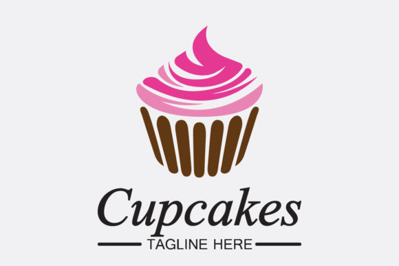 Download Cupcake Logo Design Vector Template - Logo Collection