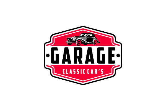 Download Garage Classic Car's Vintage Logo Design - Logo Collection