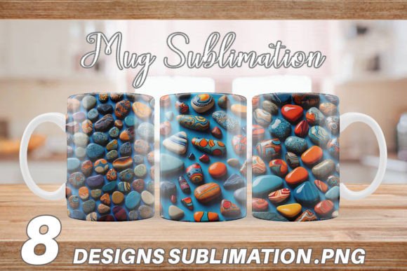 Download Mug Wrap Collection Pattern Stones - Stone Collection