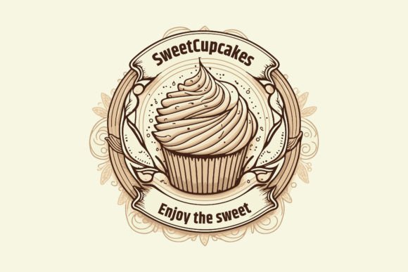 Download Cupcake Logo, Sweet Dessert - Logo Collection
