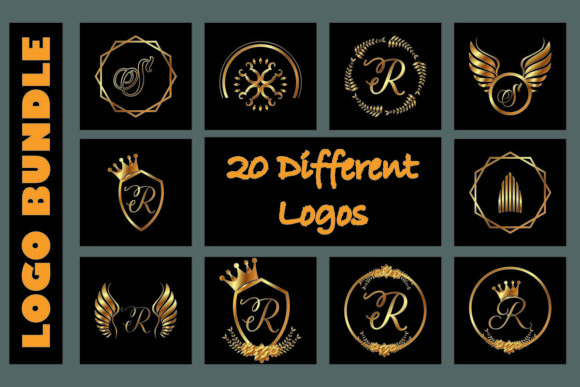 Download Royal / Luxury Logos Bundle - Logo Collection