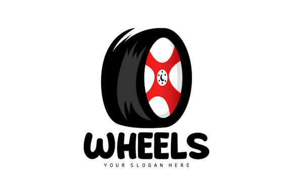 Download Tire Wheel Logo, Automotive Parts Vector - Logo Collection
