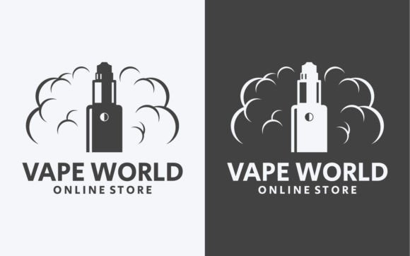 Download Vape or E-Cigarette Logo Template - Premium Resources