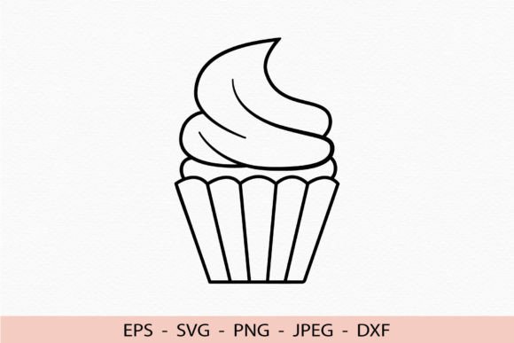 Download Cupcake Logo Svg Baker Dxf Cricut - Logo Collection