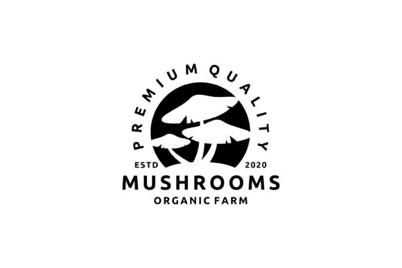 Download Mushroom Hipster Vintage Logo Vector - Logo Collection