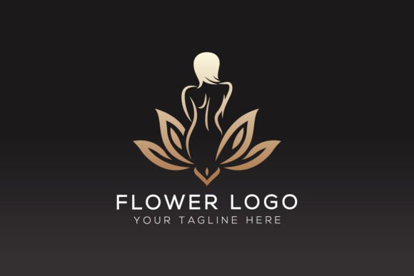 Download Lotus Flower Feminine Logo Design - Logo Collection
