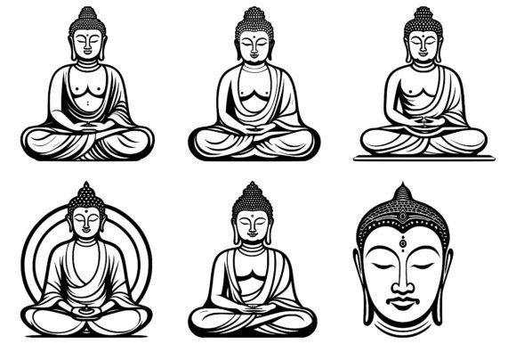 Download Buddha Icon Logo Vector Illustrations - Logo Collection