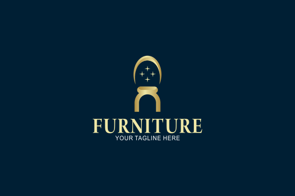 Download Elegant Furniture Logo with Golden Couch - Logo Collection