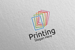 Download Paper Printing Company Logo Design 34 - Logo Collection