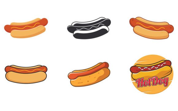 Download Vector Hot Dog Logo Template - Logo template Collection