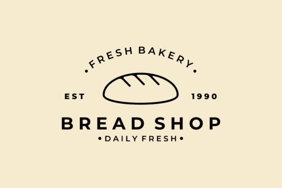 Download Bread Shop Logo Vector Template Design - Logo Collection