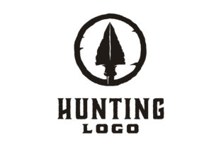 Download Native Indian Spear Arrowhead Retro Logo - Logo Collection