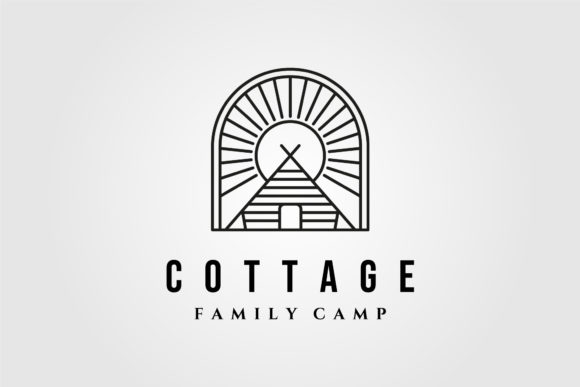 Download Cottage Retro Logo Vintage Vector - Logo Collection