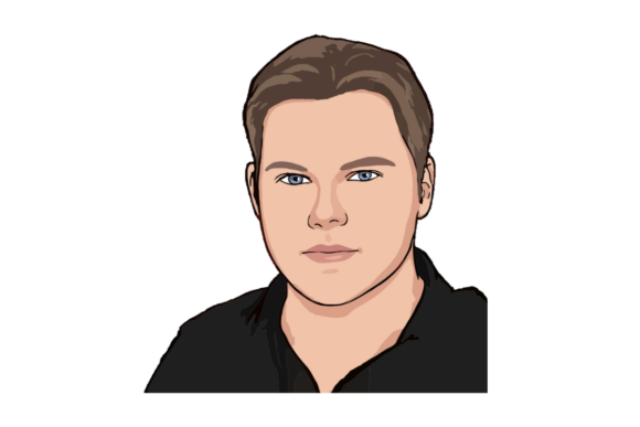 Download Clean Shaven Caucasian Male Illustration - Premium Bundle