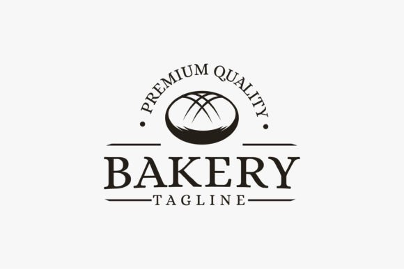 Download Vintage Retro Bakery Bread Logo - Logo Collection