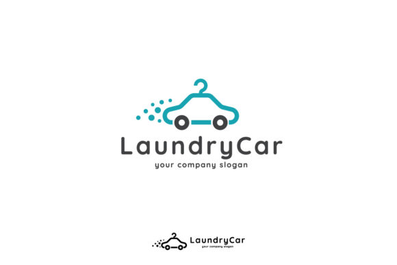 Download Laundry Logo Template Car Hanger Design - Logo template Collection