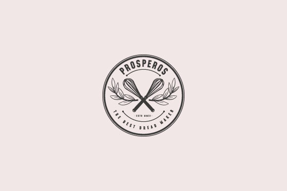 Download Balloon Whisk Vintage Logo for Bakery - Logo Collection