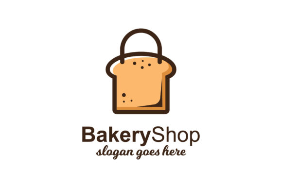 Download Toast Bread Bakery Shop Logo Template - Logo template Collection