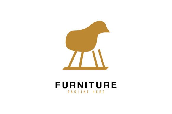 Download Furniture Logo Modern Armchair Design - Logo Collection