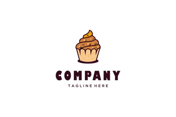 Download Minimalist Cupcake Logo Design Icon - Logo Collection